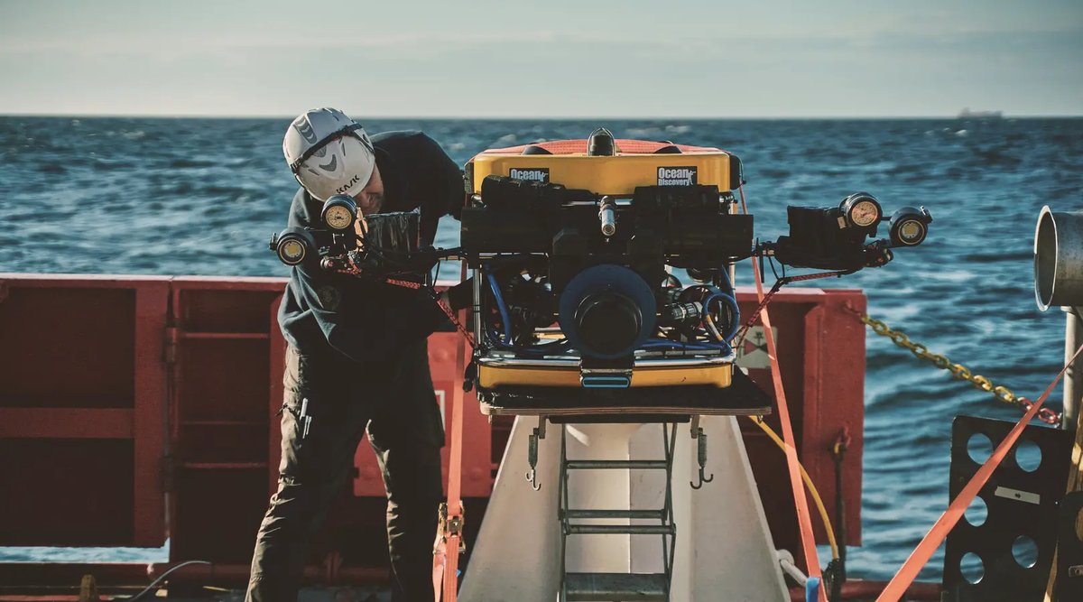 ROV utrustad med kamera för fotogrammetri