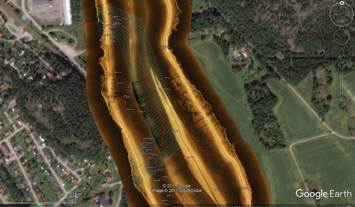 Klein side scan sonar-system